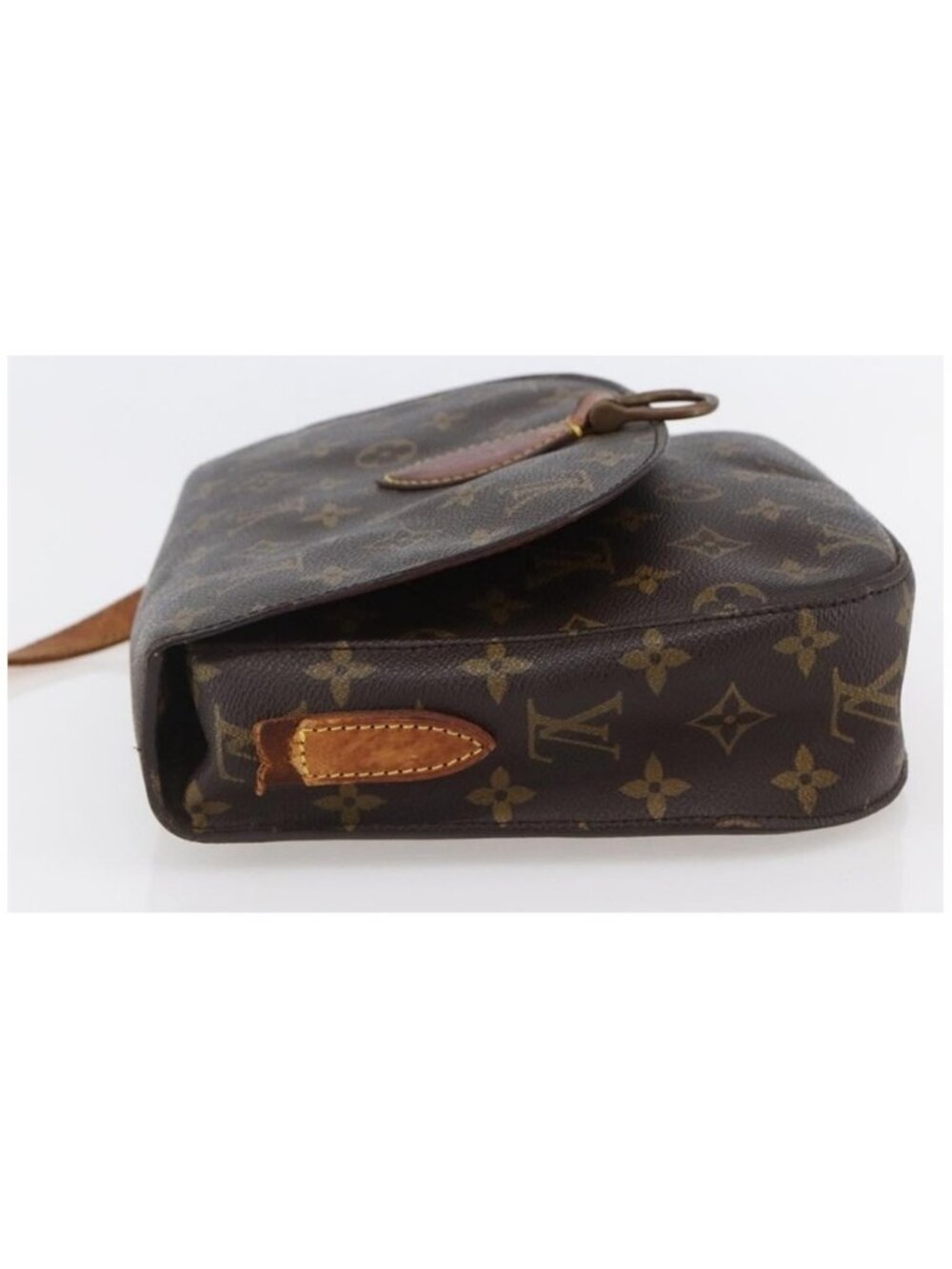 Authentic LOUIS VUITTON Monogram Monogram Saint Cloud GM Shoulder Bag M51242 - Picture 12 of 16